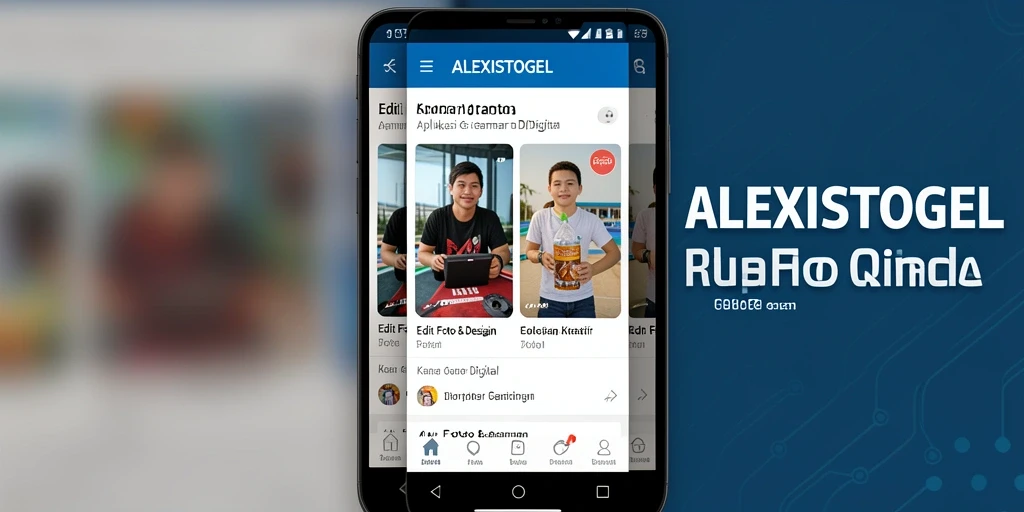 Tampilan antarmuka ALEXISTOGEL yang memudahkan pengguna dalam mengedit gambar.