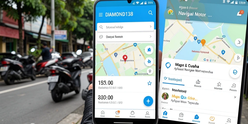 Tampilan antarmuka pengguna DIAMOND138 yang intuitif dan mudah digunakan.